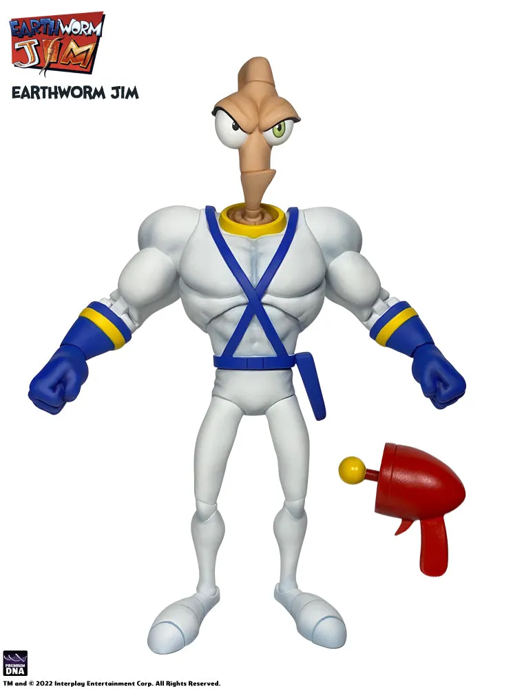 Premium DNA Toys Earthworm Jim Snot figurina articulata 15cm