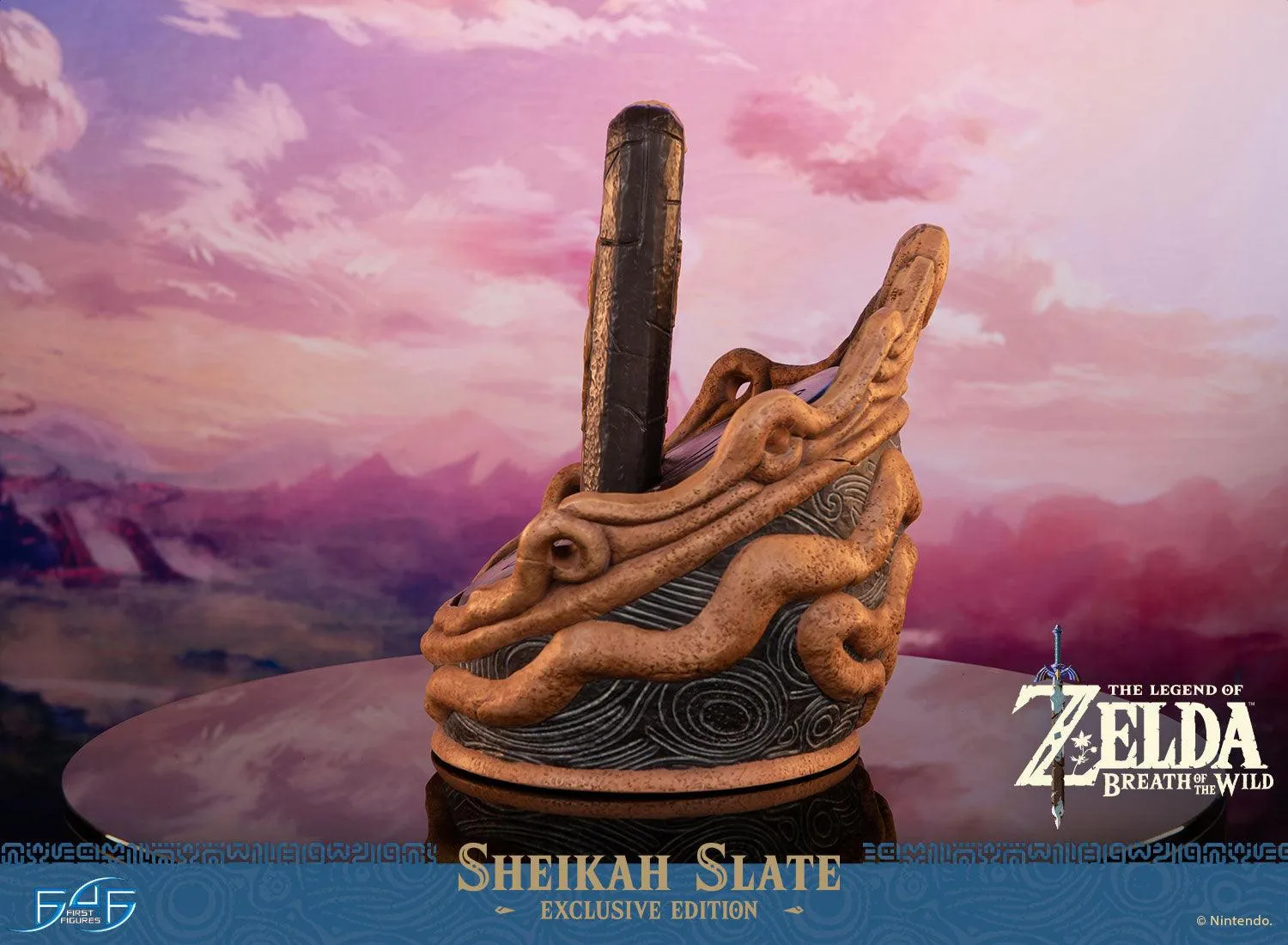 First 4 Figures Zelda Breath of the Wild Sheikah Slate replică Exclusive