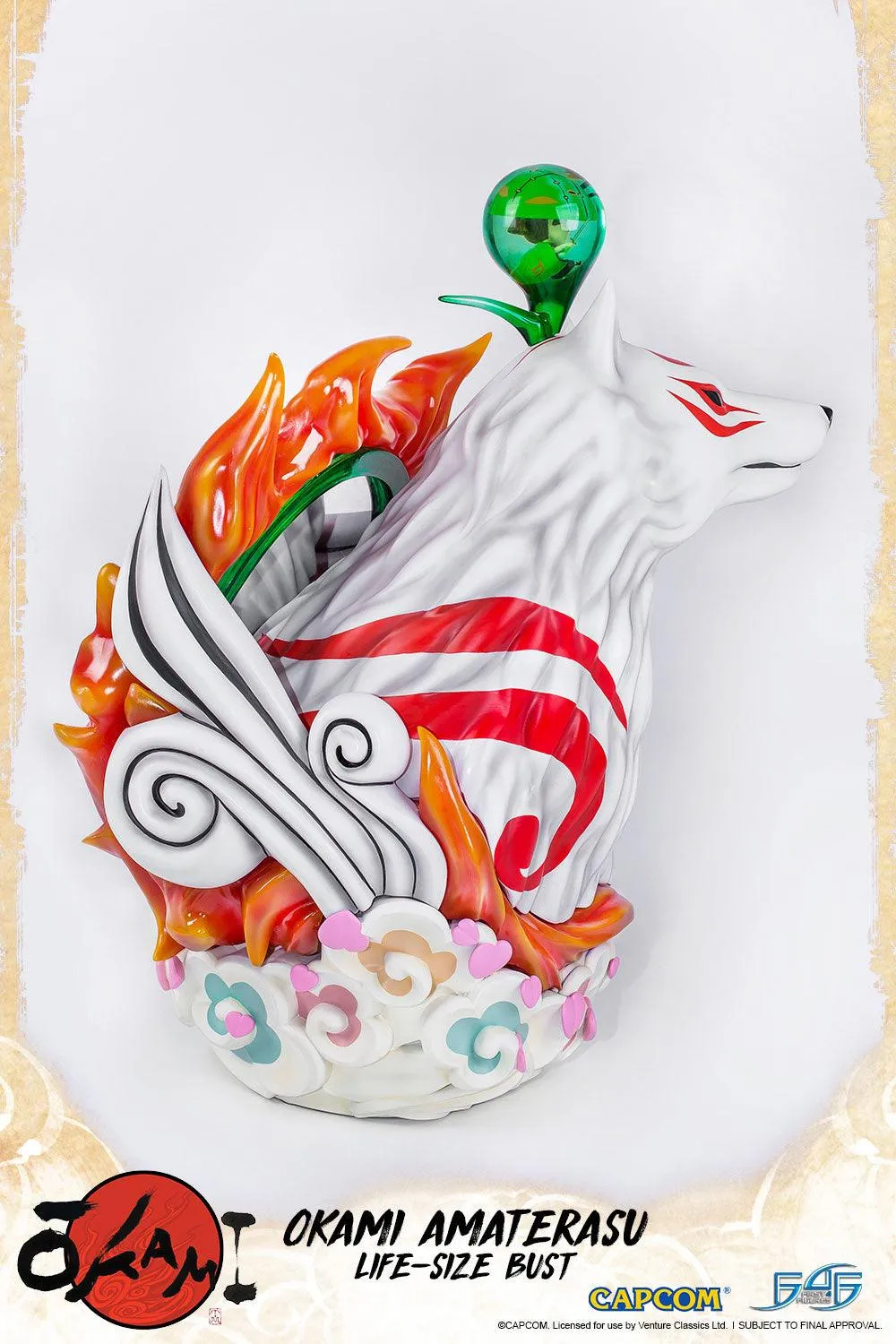First 4 Figures Okami Amaterasu bust life size rasina