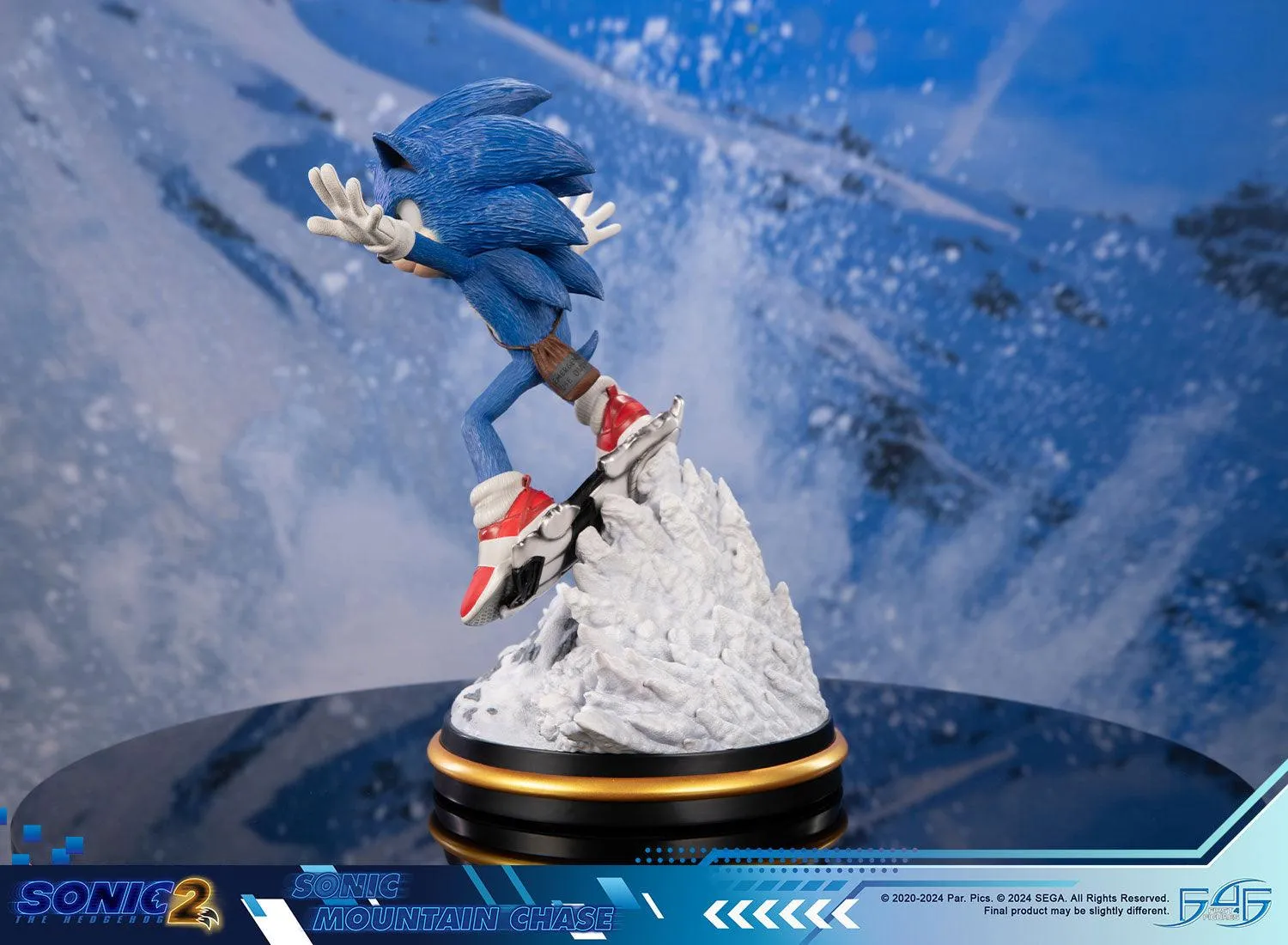 First 4 Figures Sonic 2 Mountain Chase statuetă zăpadă 34 cm