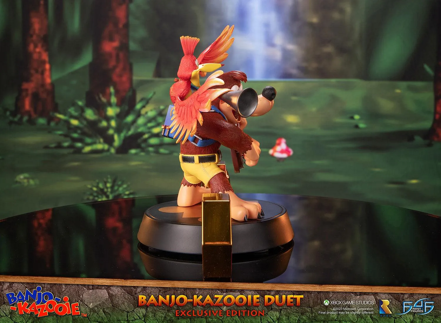 First 4 Figures Banjo-Kazooie Duet statueta Exclusive Edition rasina