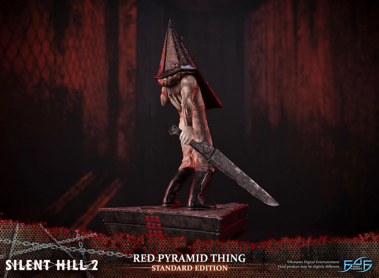 First 4 Figures Silent Hill Red Pyramid Thing statuetă rășină