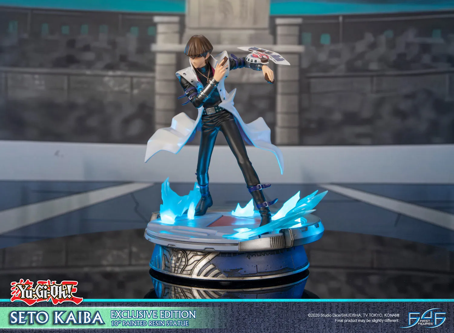 First 4 Figures Yu-Gi-Oh Seto Kaiba statueta LED exclusiv