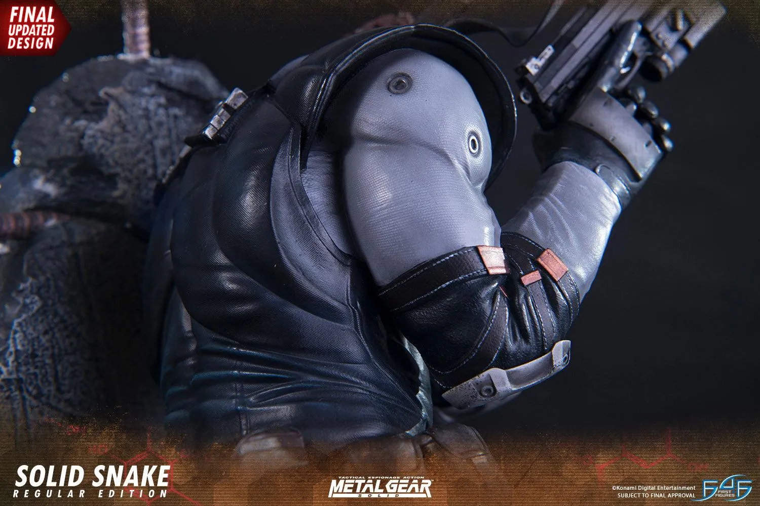 First 4 Figures Metal Gear Solid Snake statueta Regular 2 capete