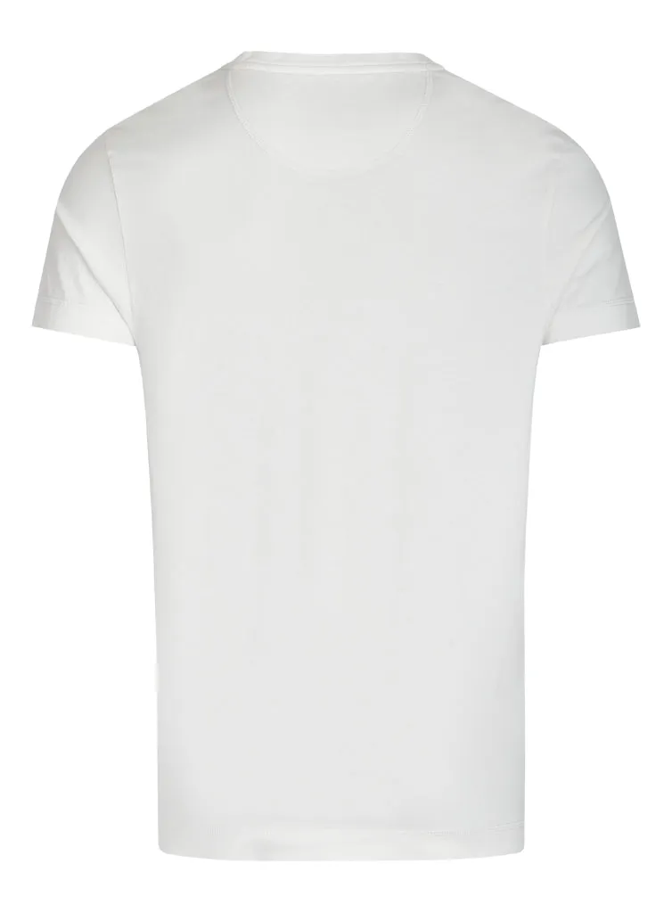 DreamHack Discharge tricou alb bumbac