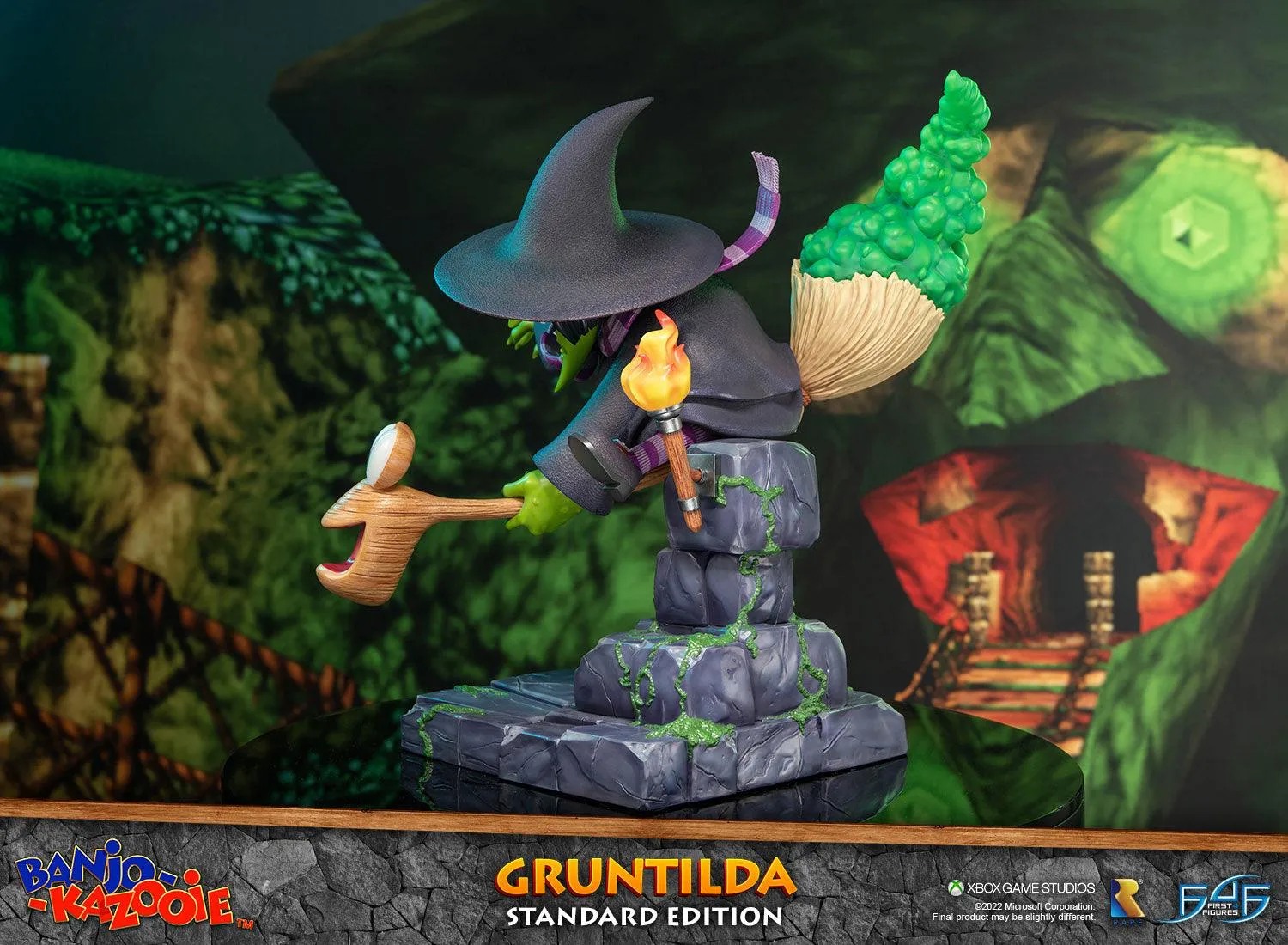 First 4 Figures Banjo-Kazooie Gruntilda statueta rasina Standard
