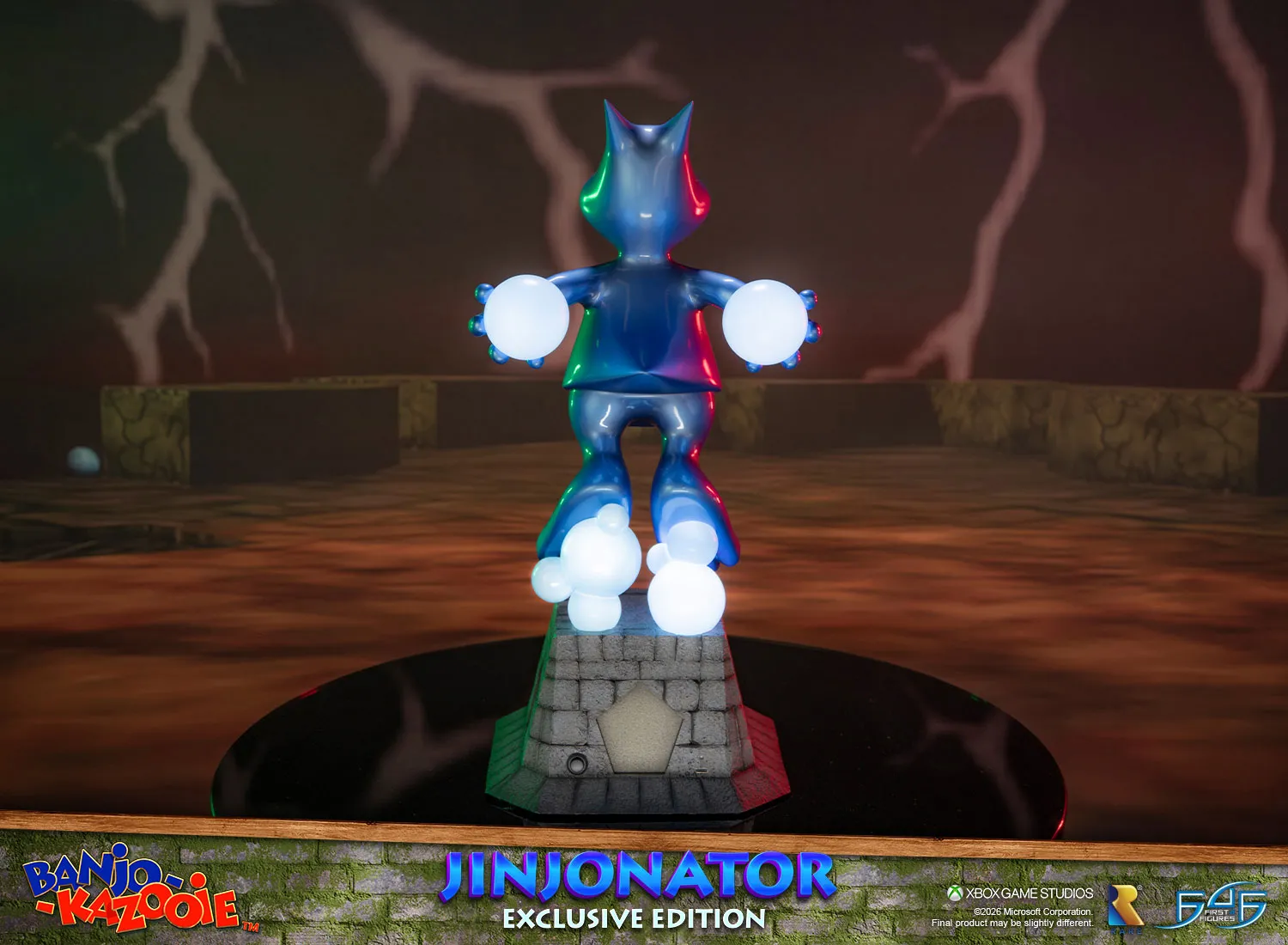 First 4 Figures Banjo-Kazooie Jinjonator Statuetă Exclusive LED