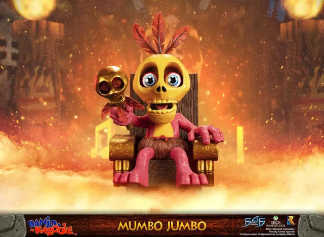 First 4 Figures Banjo-Kazooie Mumbo Jumbo statueta Standard rasina