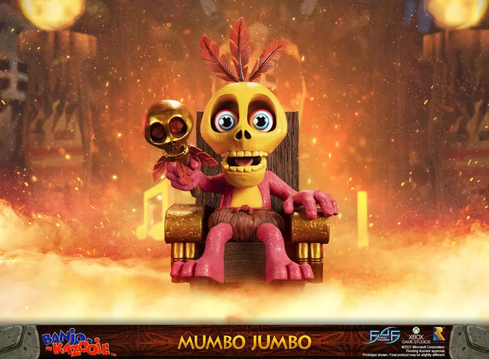 First 4 Figures Banjo-Kazooie Mumbo Jumbo statueta Standard rasina