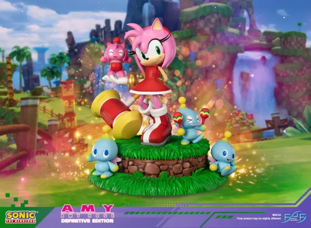 First 4 Figures Sonic Amy statuetă Definitive Edition rășină
