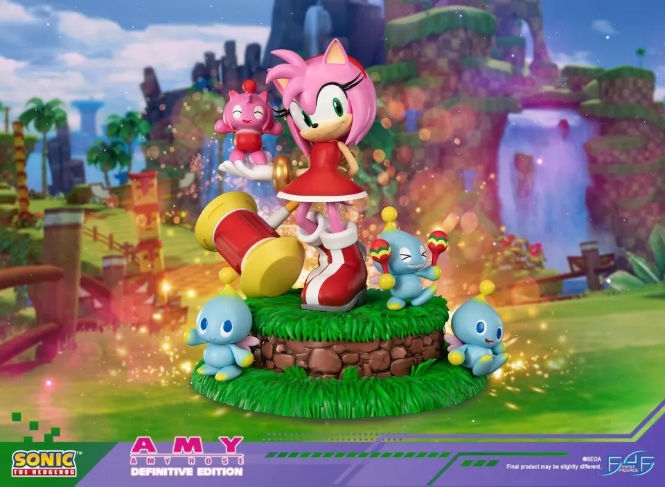First 4 Figures Sonic Amy statuetă Definitive Edition rășină
