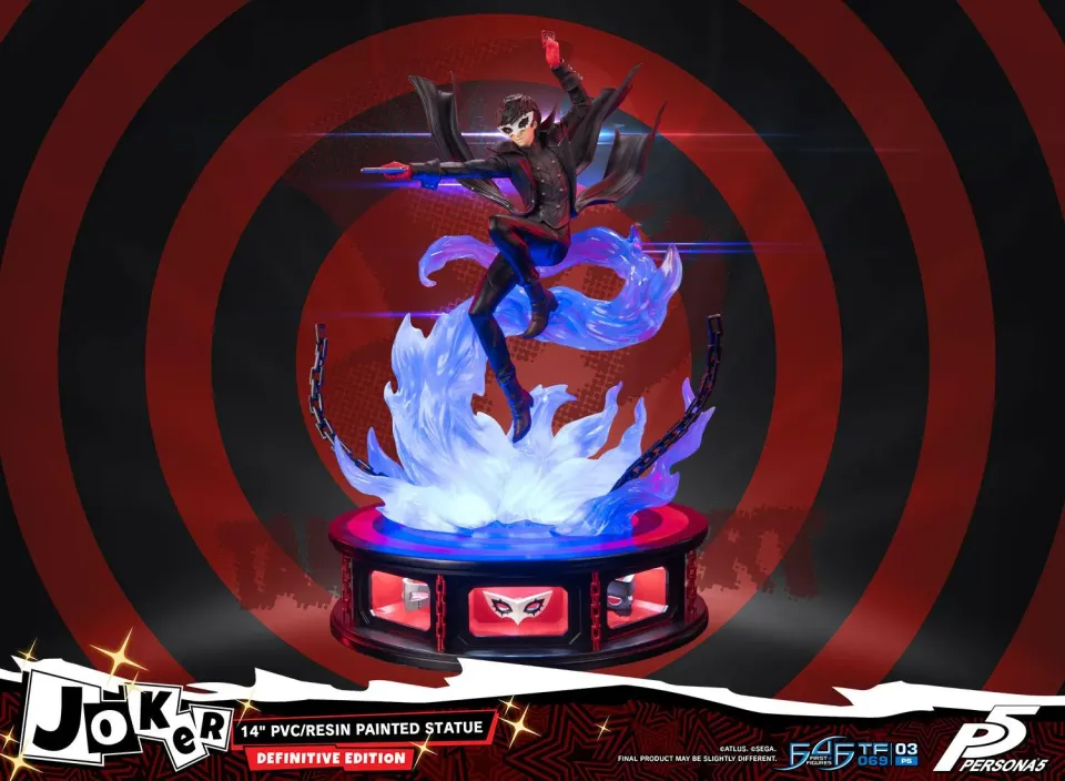 First 4 Figures Persona 5 Joker statuetă PVC Definitive LED