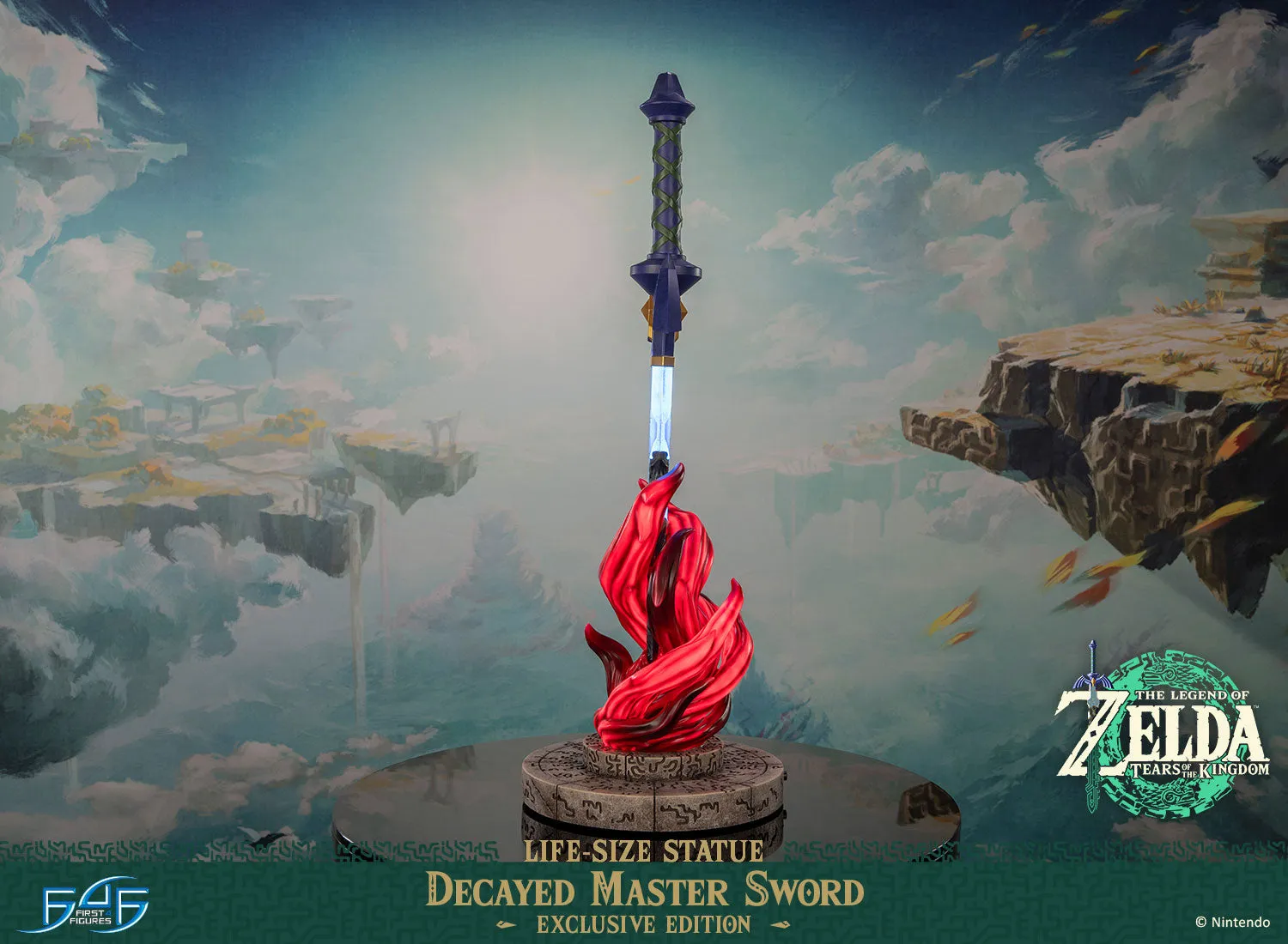 First 4 Figures Master Sword Decayed statuetă Exclusive