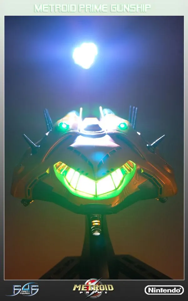 First 4 Figures Metroid Prime statuetă Gunship LED navă