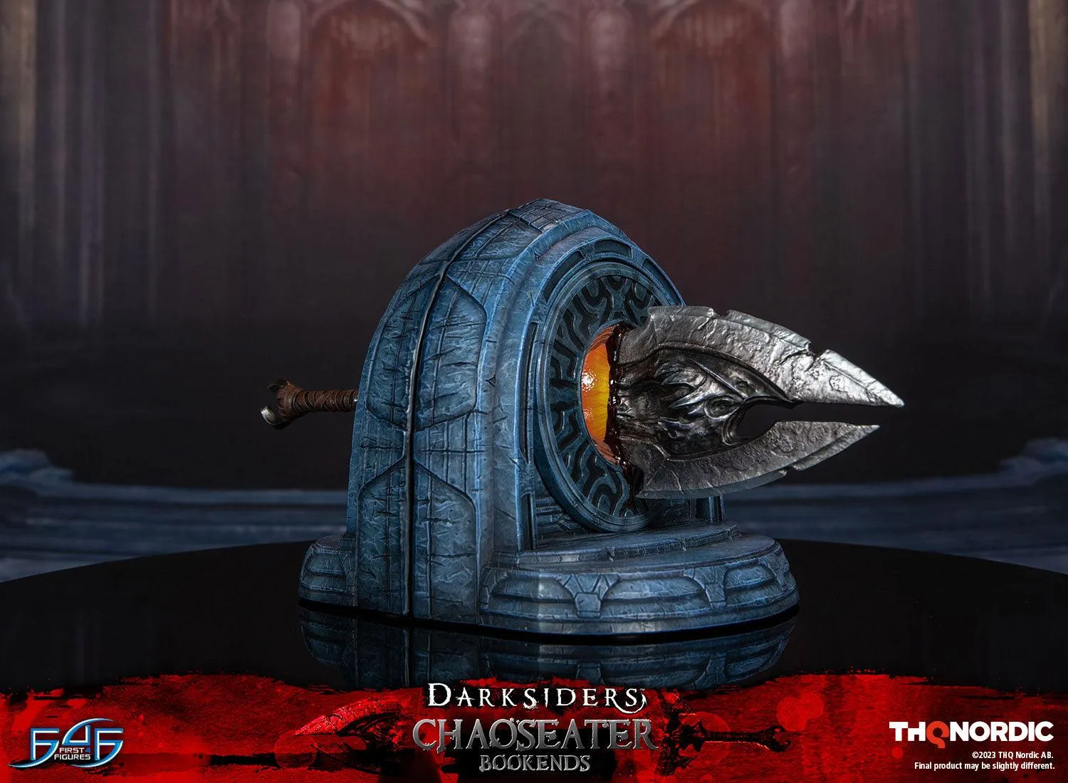 First 4 Figures Darksiders Chaoseater suport carti bookends