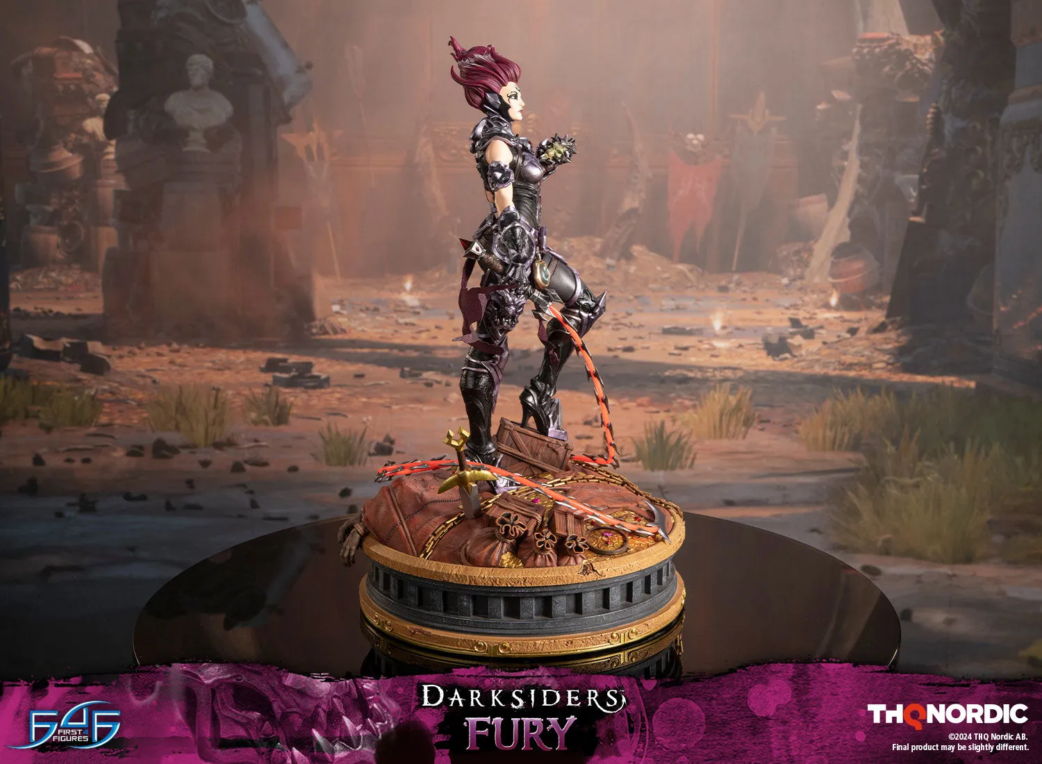 First 4 Figures Darksiders Fury statuetă 45 cm glow-in-the-dark