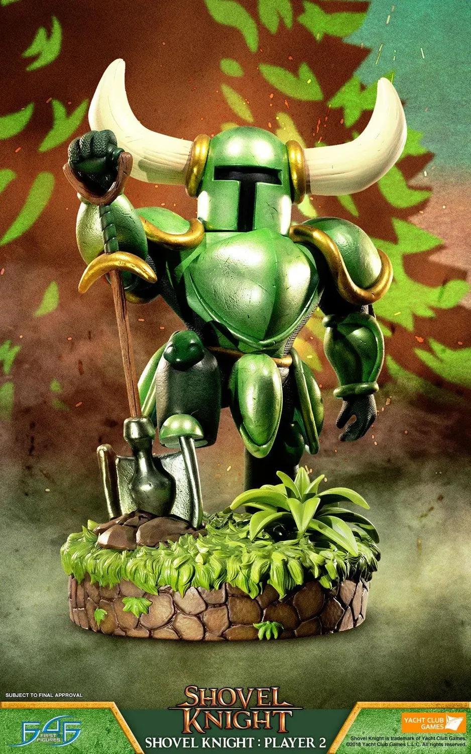 First 4 Figures Shovel Knight Player 2 statueta Standard Edition rasina