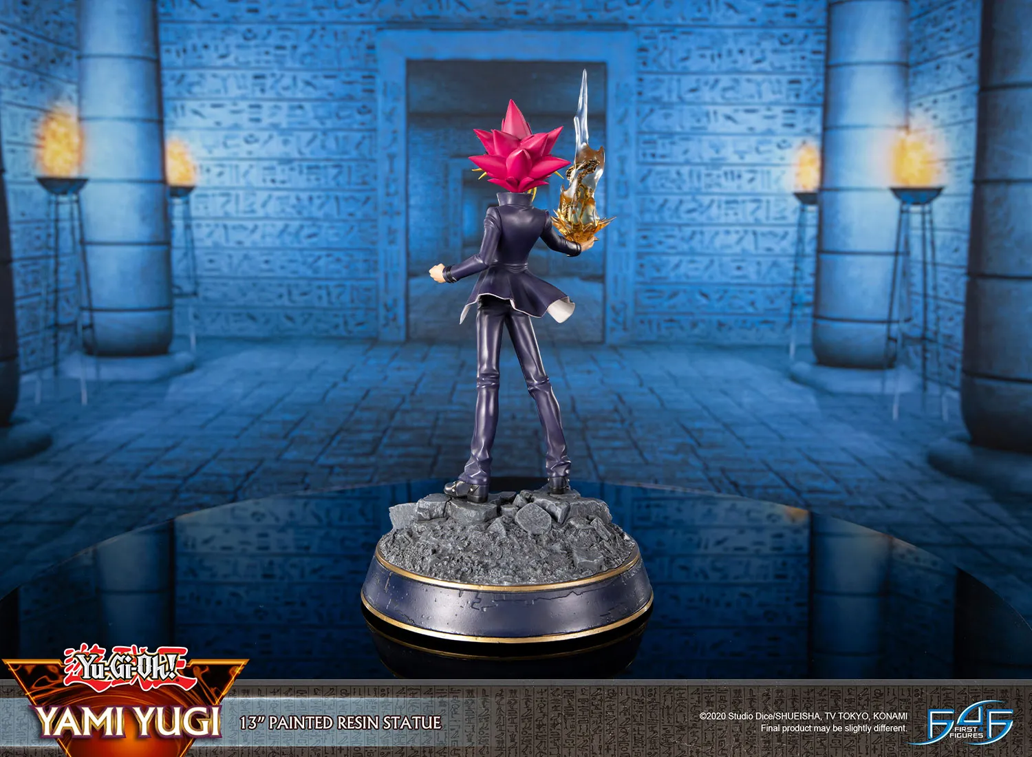 First 4 Figures Yu-Gi-Oh Yami Yugi Statuetă Puzzle Mileniului