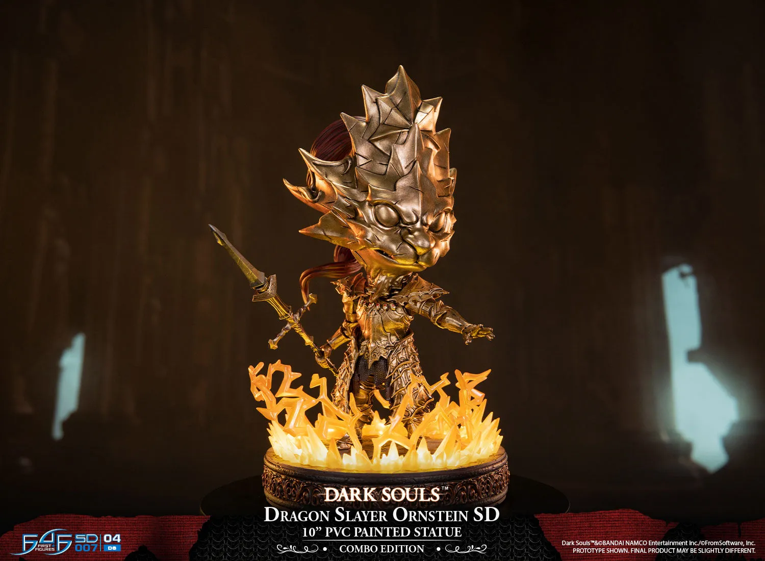 First 4 Figures Dark Souls Ornstein SD statuetă PVC Combo LED