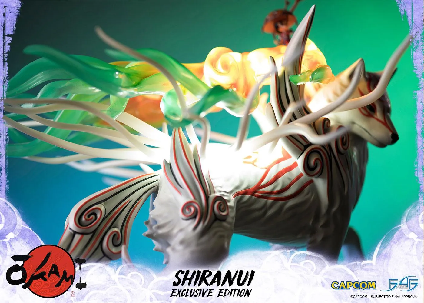 First 4 Figures Okami Shiranui statueta Exclusive Edition