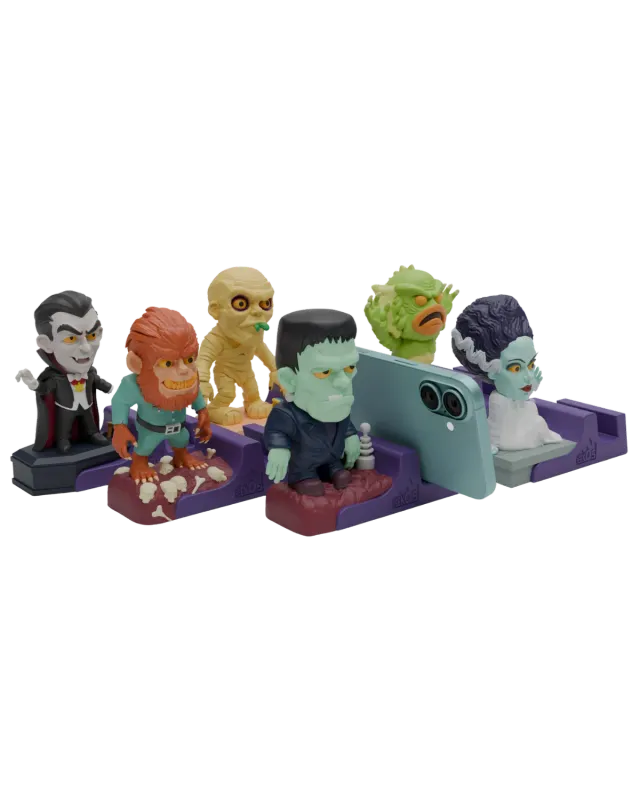 Exquisite Gaming Universal Monsters Peekos set 6 suport telefon