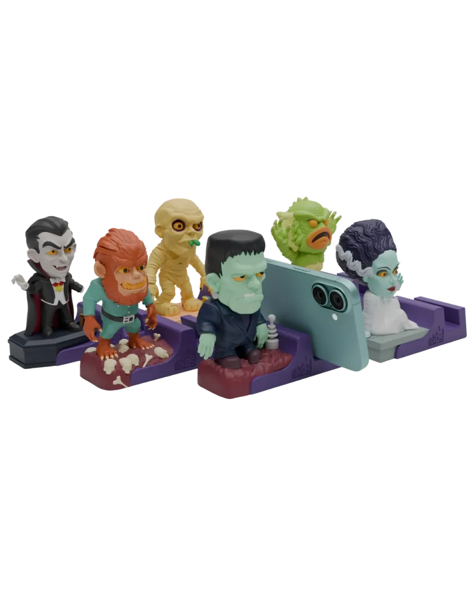 Exquisite Gaming Universal Monsters Peekos set 6 suport telefon