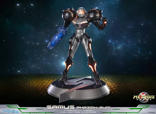 First 4 Figures Metroid Prime Samus Phazon Suit figurină Collector LED
