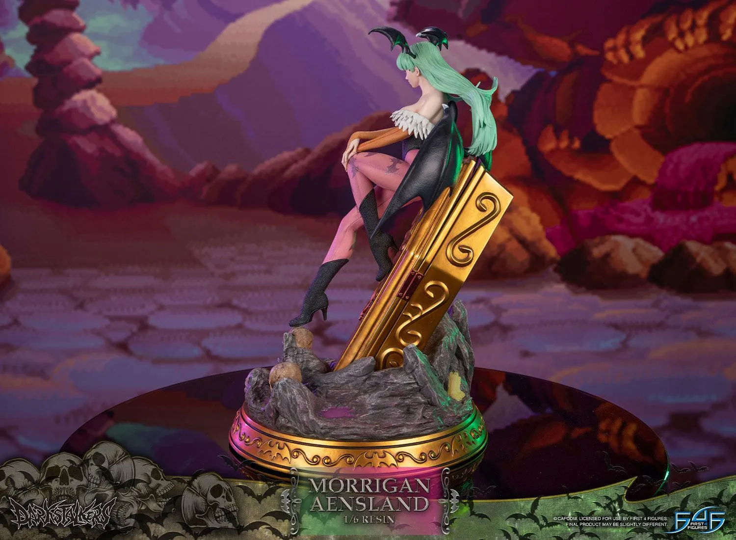 First 4 Figures Darkstalkers Morrigan statuetă rășină 1/6