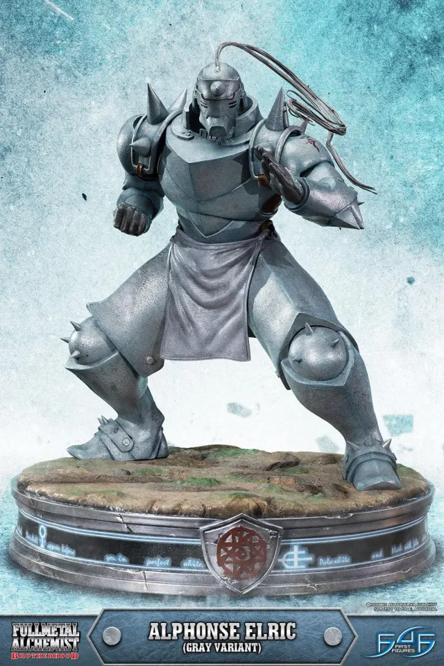 First 4 Figures Fullmetal Alphonse Elric statueta gri Regular