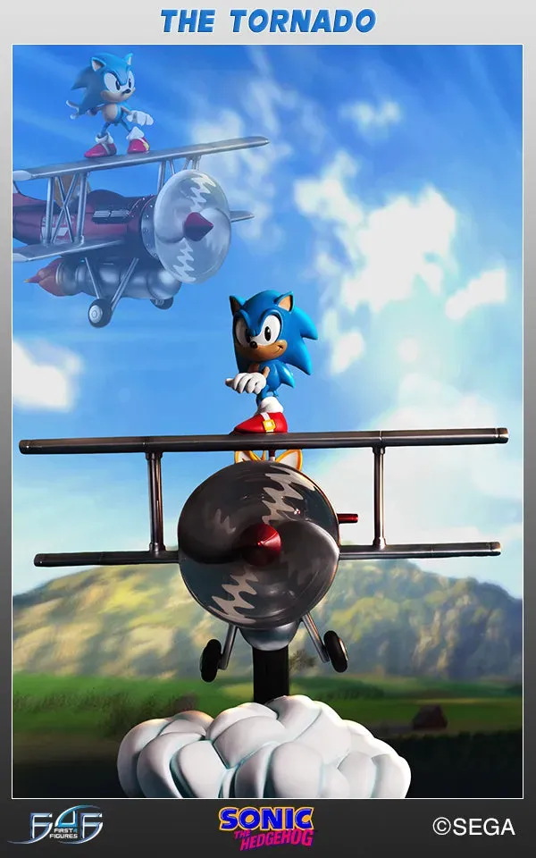 First 4 Figures Sonic The Tornado diorama rasina colectie