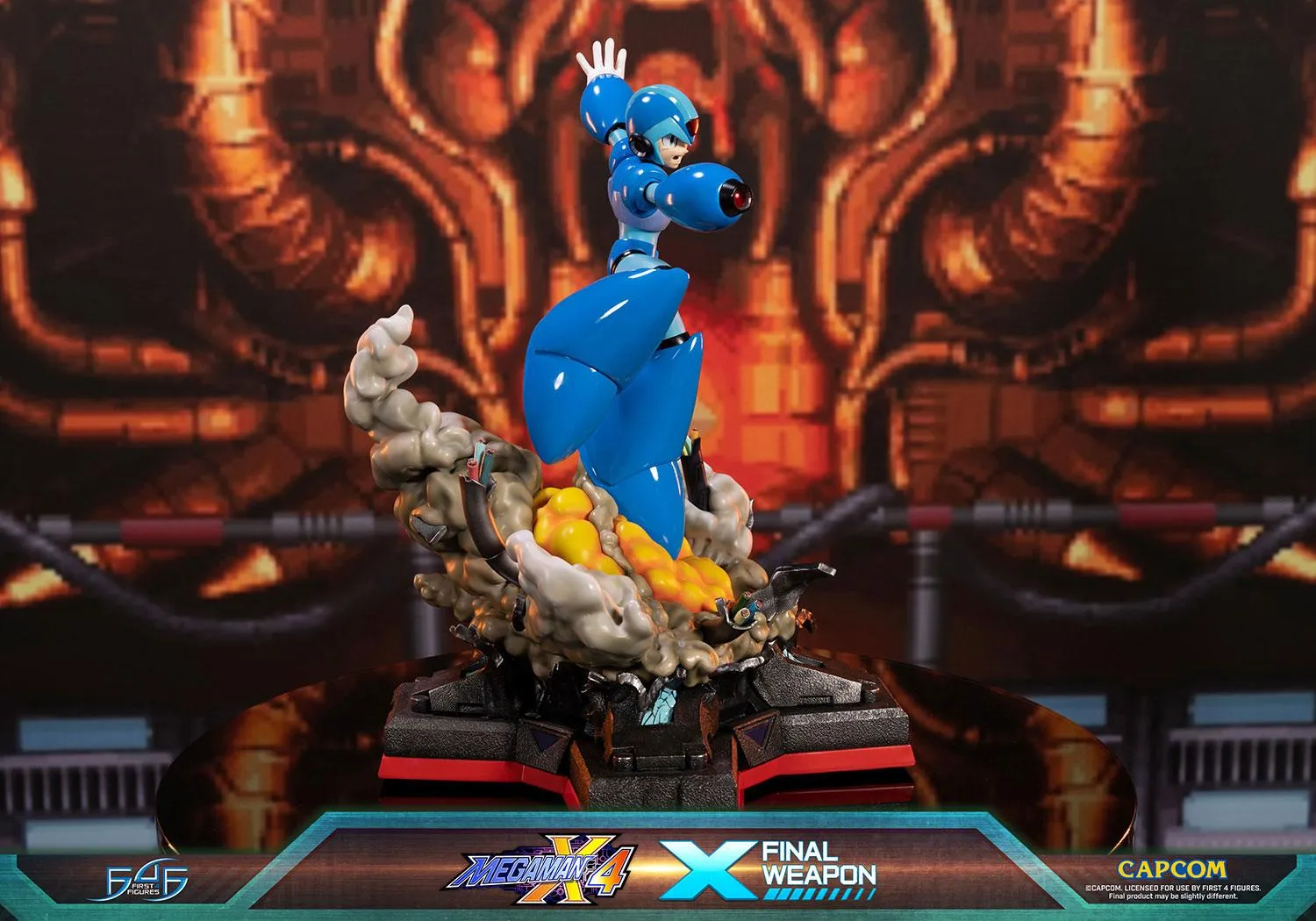 First 4 Figures Mega Man X4 X Final Weapon statuetă 45 cm