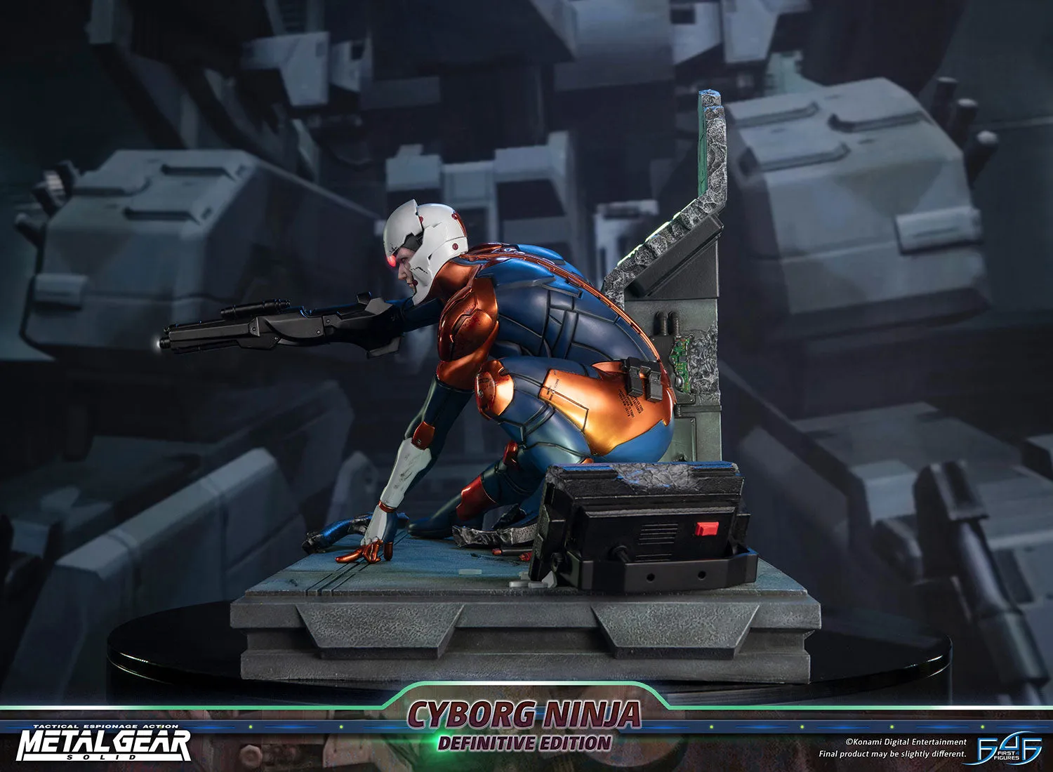 First 4 Figures Metal Gear Solid Gray Fox statuetă rășină Definitive