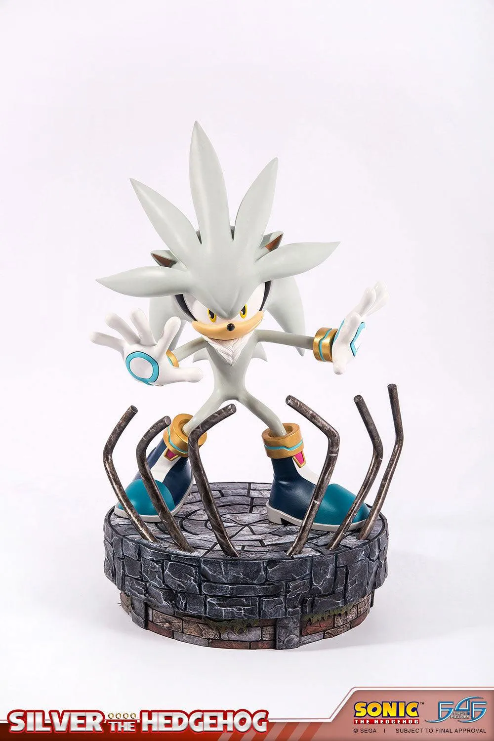 First 4 Figures Silver Hedgehog statueta Regular polystone