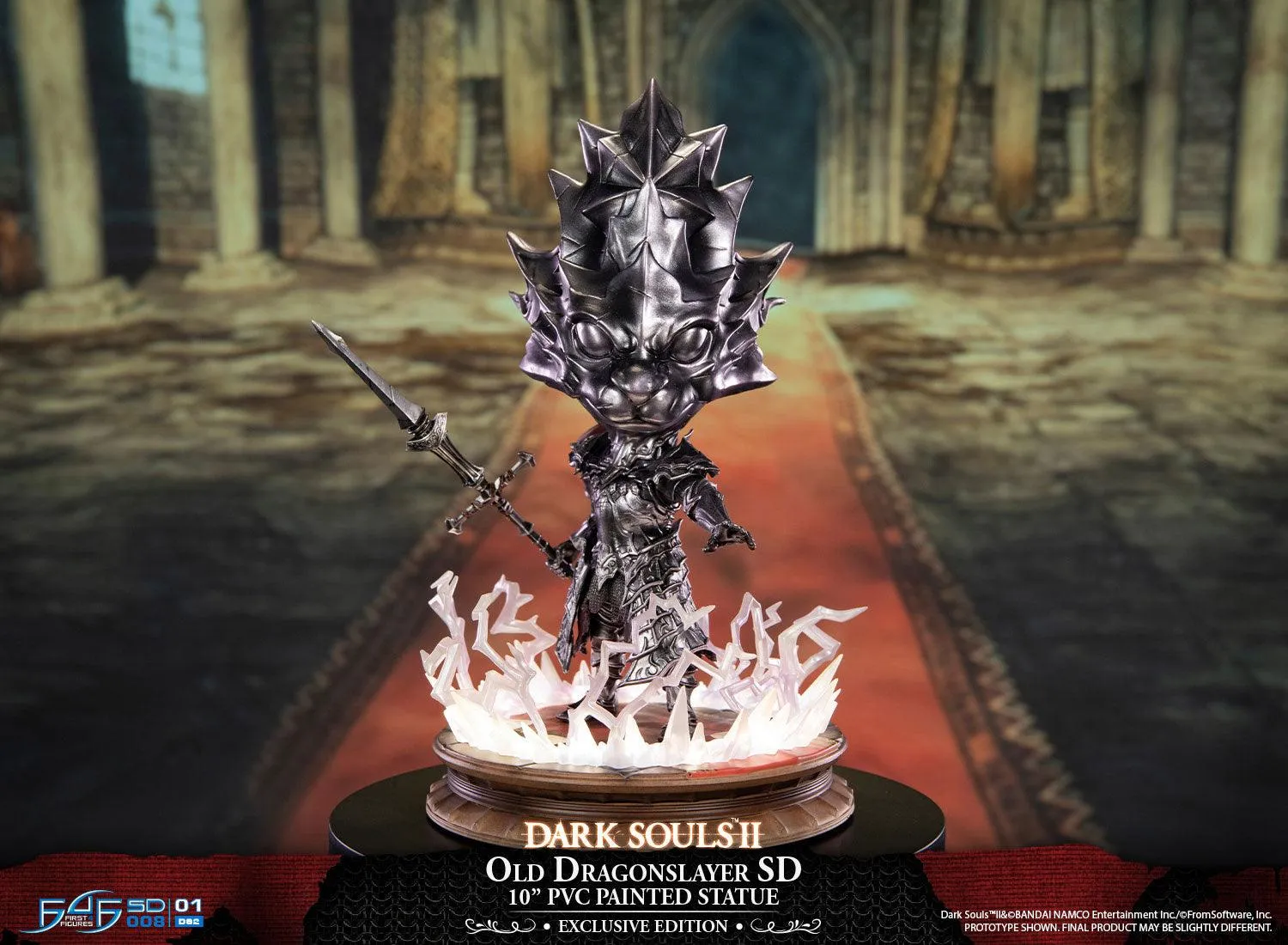 First 4 Figures Dark Souls Old Dragonslayer figurina SD LED