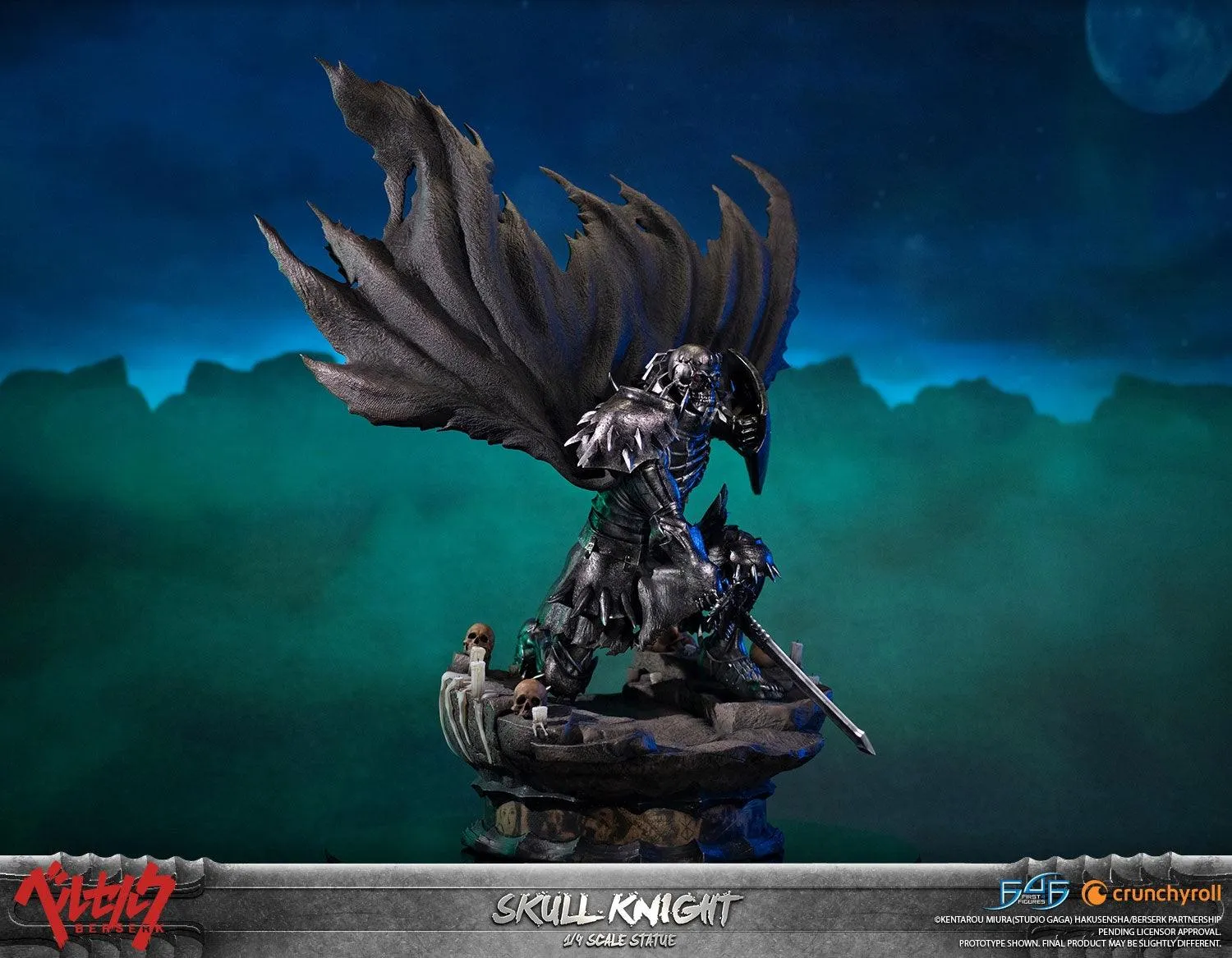 First 4 Figures Berserk Skull Knight statueta Standard rasina
