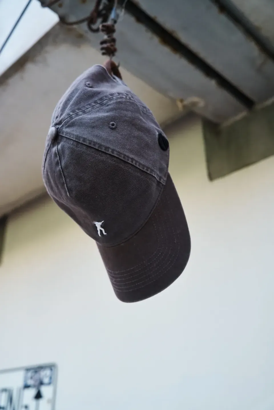 ESL CS șapcă dad hat negru bumbac