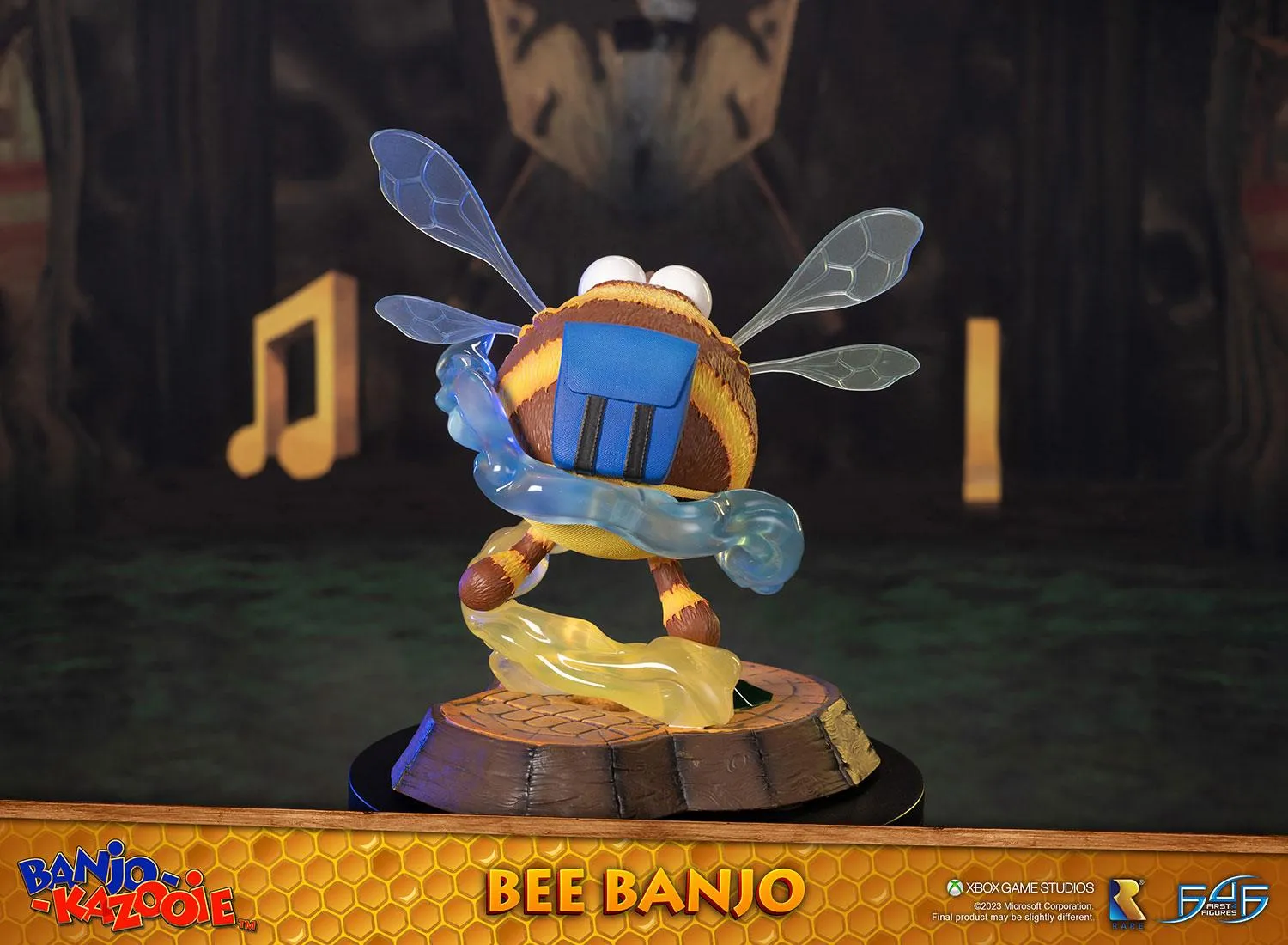 First 4 Figures Banjo-Kazooie Bee Banjo statueta rasina albina