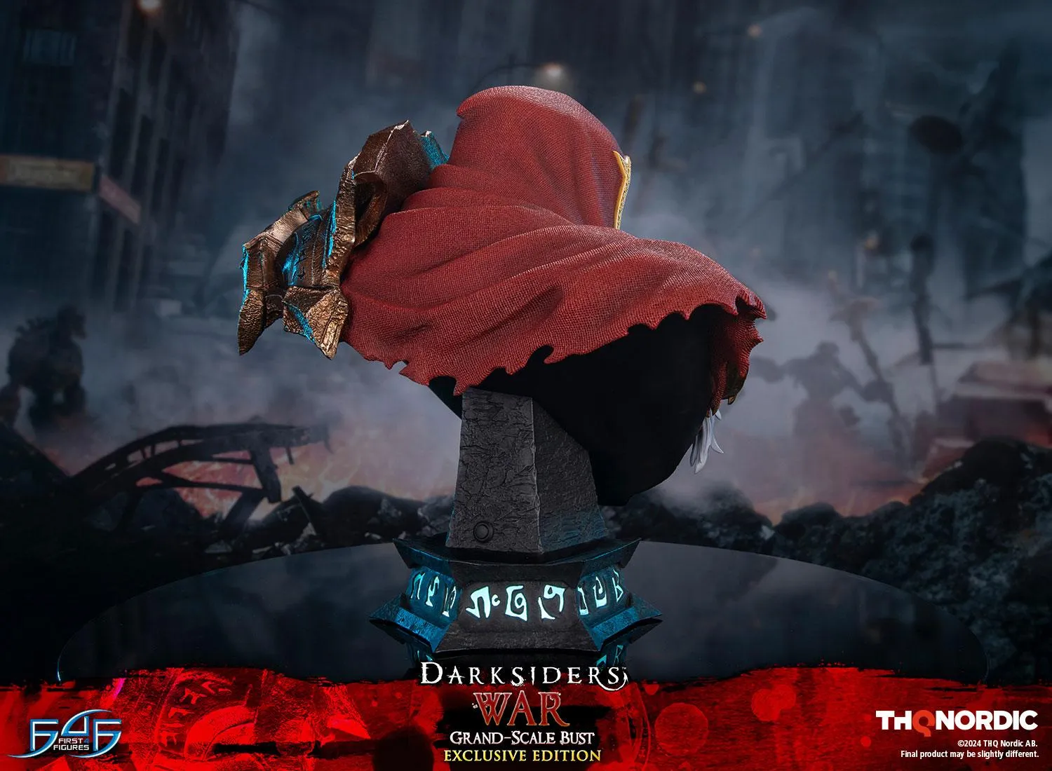 First 4 Figures Darksiders War bust rasina Exclusive LED