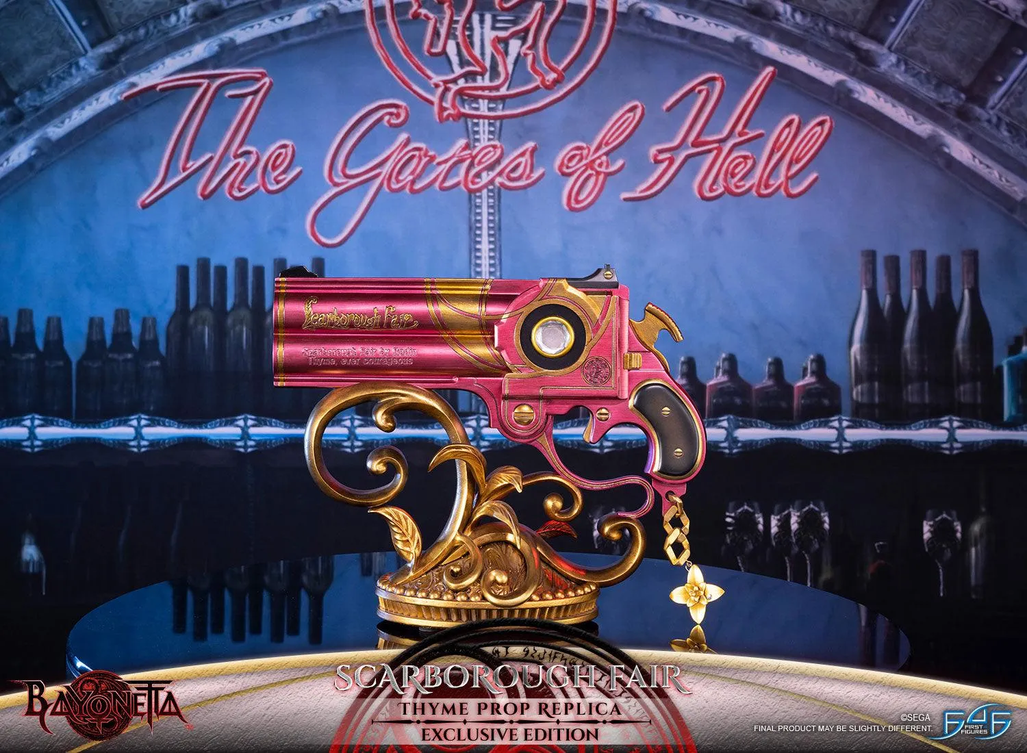 First 4 Figures Bayonetta Thyme replica pistol LED