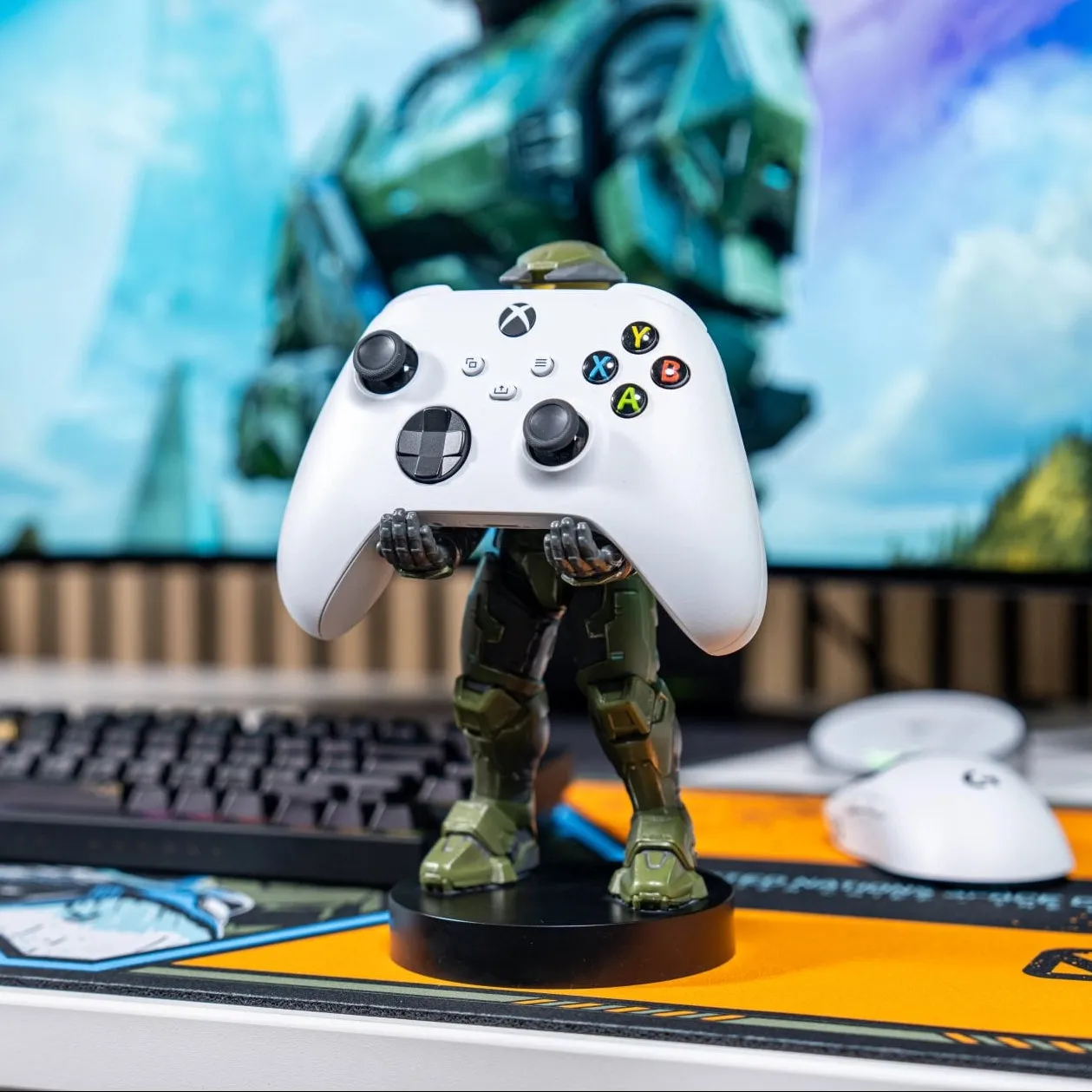 Exquisite Gaming Cable Guys Master Chief suport controller Halo