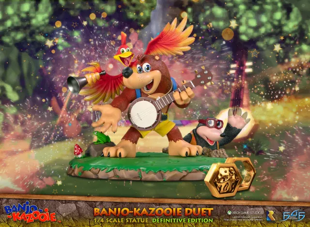 First 4 Figures Banjo-Kazooie Duet statuetă rășină Definitive 1/4
