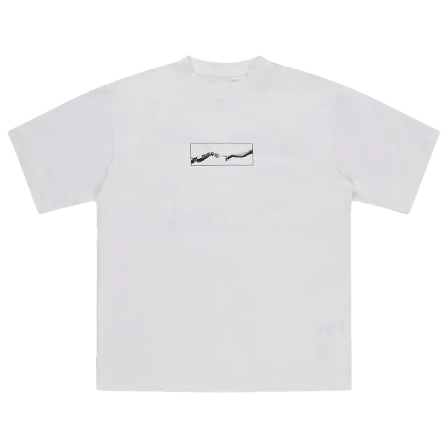 BASEMENT DWELLER Offline tricou alb bumbac 220 GSM