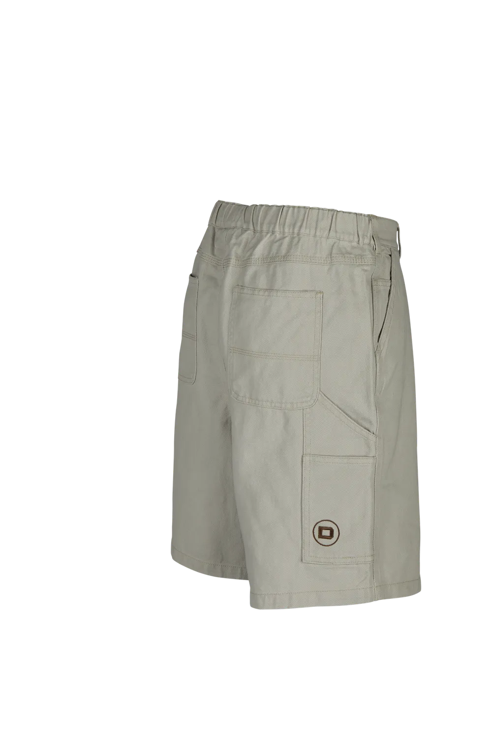 DreamHack Pixel Grind pantaloni scurți bej twill bumbac