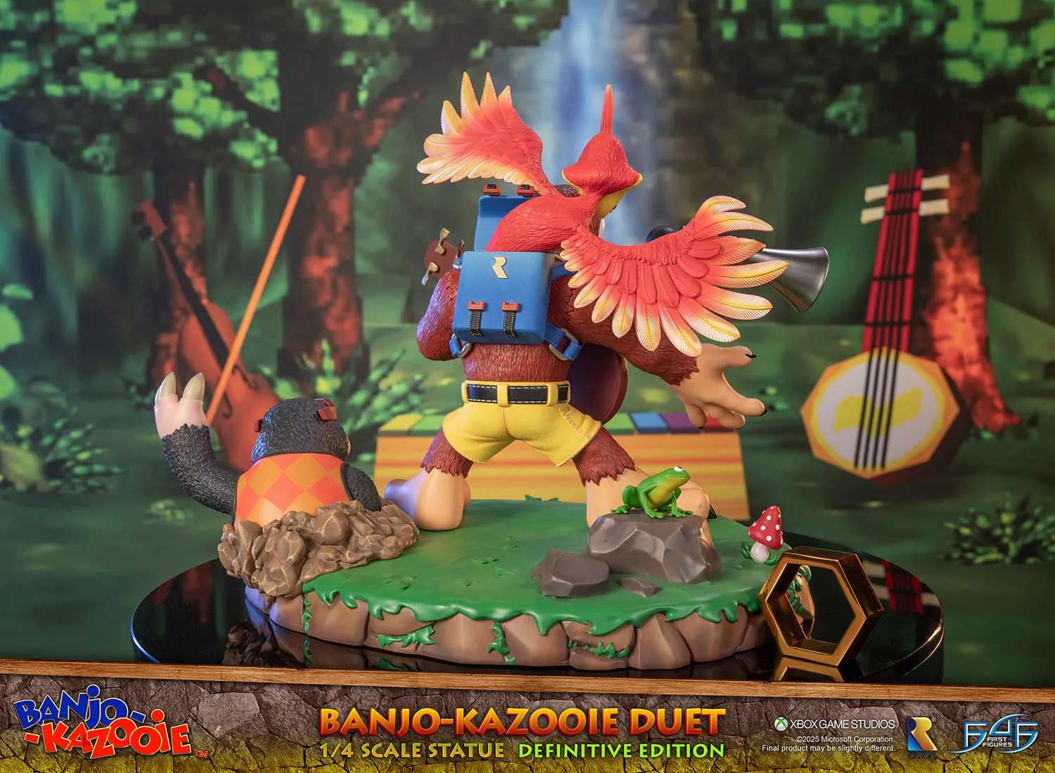 First 4 Figures Banjo-Kazooie Duet statuetă rășină Definitive 1/4