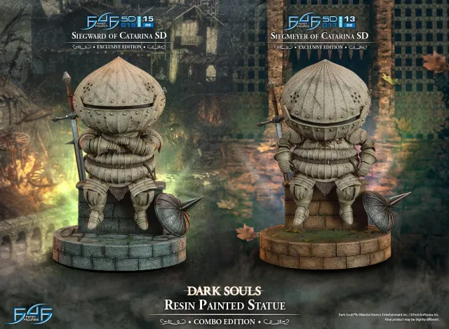 First 4 Figures Dark Souls Siegmeyer Siegward statueta Combo Edition rasina