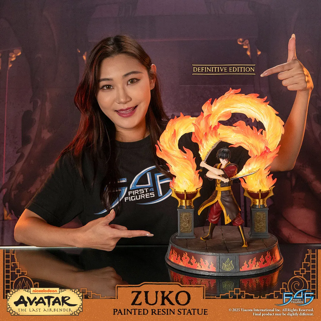 First 4 Figures Avatar Zuko Definitive Edition statuetă rășină LED