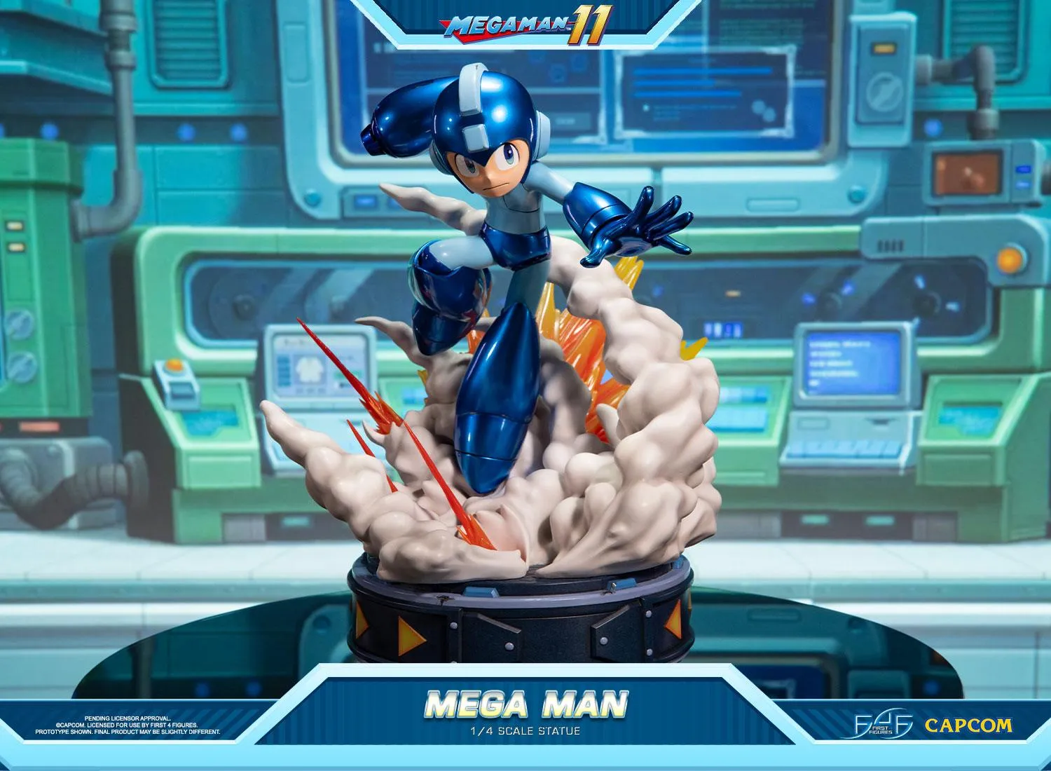 First 4 Figures Mega Man 11 statuetă Standard rășină 41cm