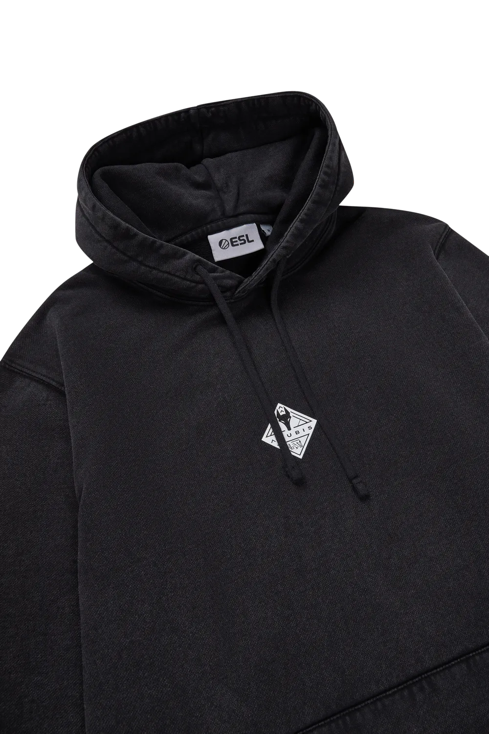 ESL CS de_anubis hanorac negru bumbac acid wash