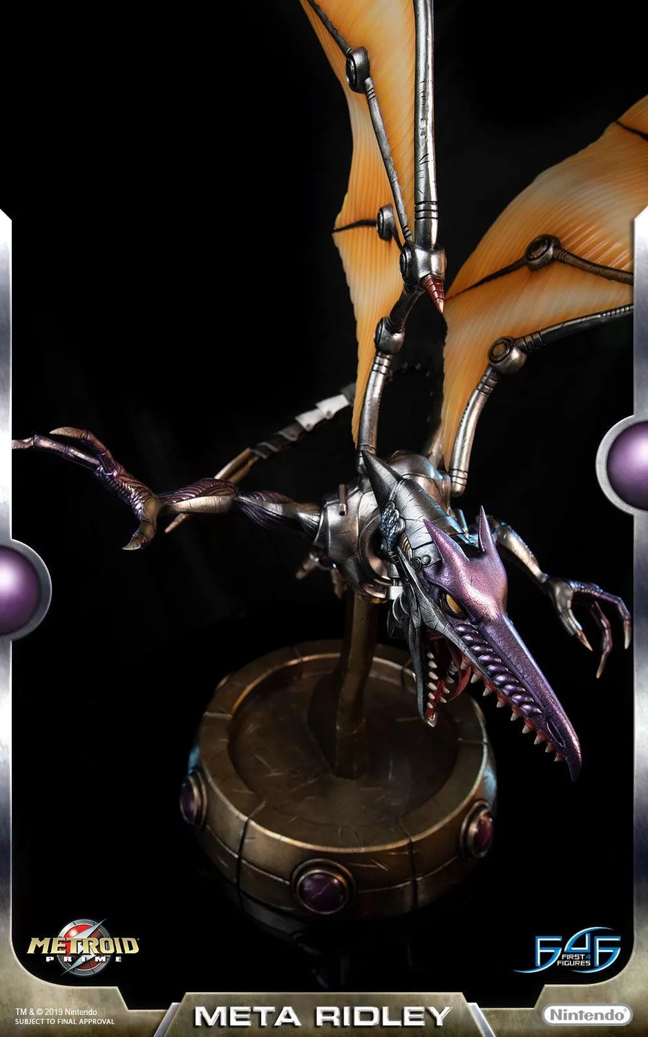 First 4 Figures Metroid Prime Meta Ridley statuie Standard Edition rasina