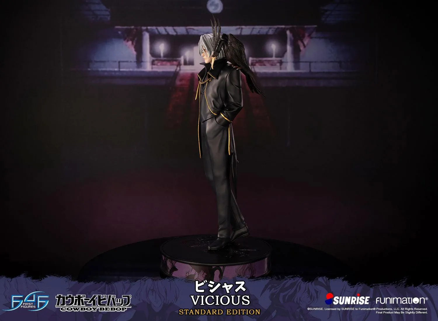 First 4 Figures Cowboy Bebop Vicious statuetă Standard 56cm